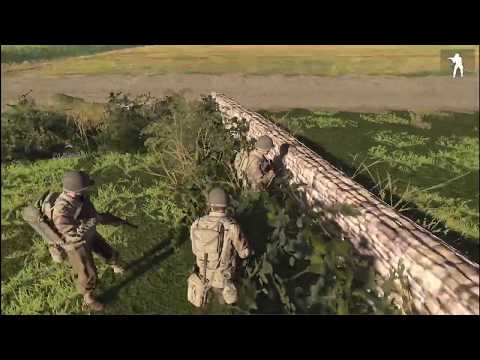 Storming Utah beach on D-Day - ARMA 3 WW2 Milsim