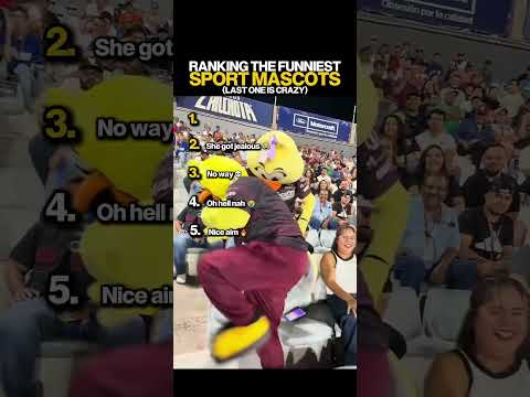 Ranking The Funniest Sports Mascot (part 6)