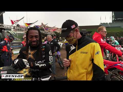 Dunlop Track Walk With Broc Glover - Anaheim 1 2022