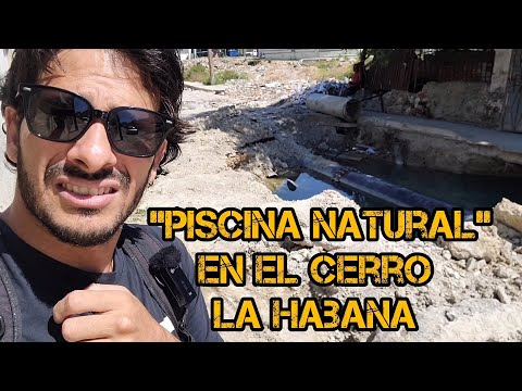 "PISCINA NATURAL" EN MEDIO DEL MUNICIPIO CERRO LA HABANA 🤯🤦🏻