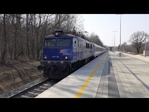 EP07-505 + IC MORCINEK z Bielska-Białej i Wrocławia, odjeżdża z p.o. Lublin Zachodni 27.03.2021