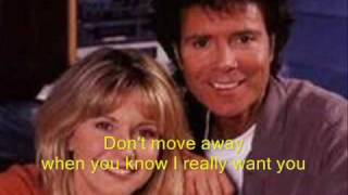 Cliff Richard and Olivia in a Romance that was not to be...