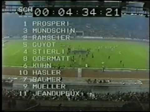 Germany v Switzerland 1972 (1/4)