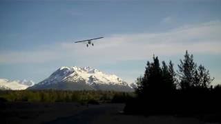The first Carbon Cub Kitplane build in a Living Room in Action; Oratex