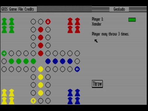 GEOS: GeoLudo - working on C128, C64 and Plus/4