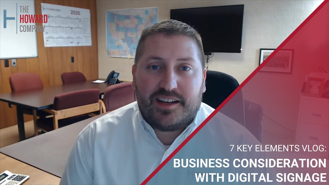 Gary Kurtz explaining the business case for digital signage