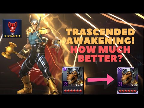 AWAKENED vs TRASCENDED BETA RAY BILL! How Much Better? EBONY WBU 80 & 90 - Marvel Future Fight APK