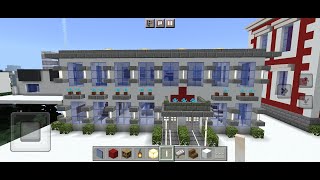 Minecraft: How To Build A Modern Mansion Hotel House Tutorial Making
