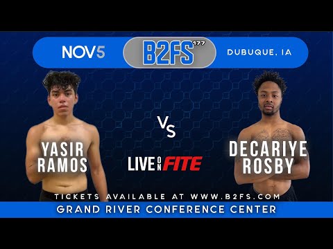 B2FS 177 | Decariye Rosby vs Yasir Ramos 145 Ammy
