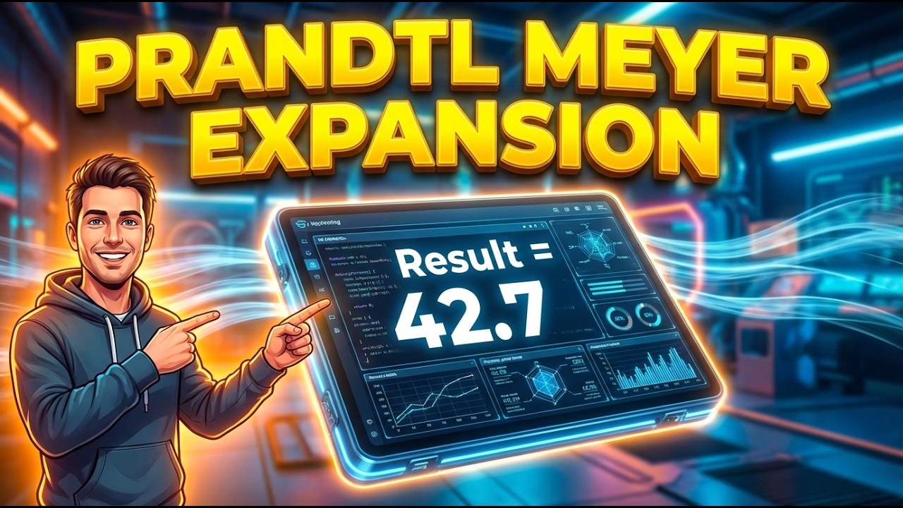 Prandtl Meyer Expansion Interactive Calculator