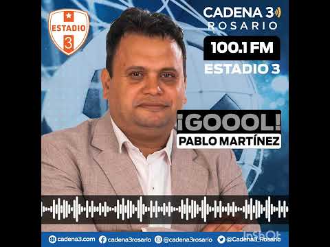 Goles Newells 3-1 Ituzaingó (Relato Pablo Martínez en Cadena 3 Rosario)