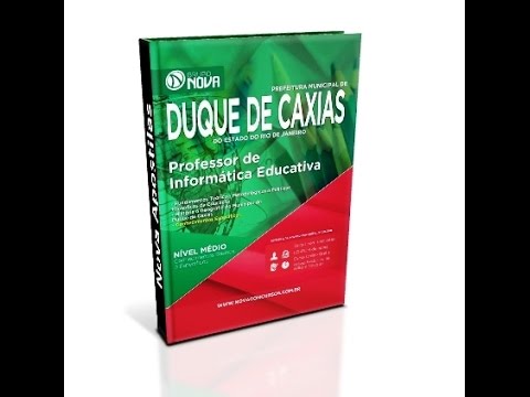 Apostila Duque de Caxias 2015 - Professor de Informática Educativa