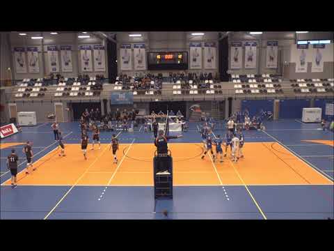 Eredivisie volleybal Samen Lycurgus tegen Talentteam Papendagl op 19 januari 2020 in Groningen