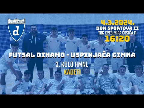KADETI: FUTSAL DINAMO - USPINJAČA GIMKA