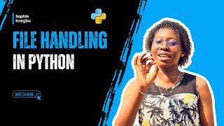 File Handling Basics: Read & Write Files in Python