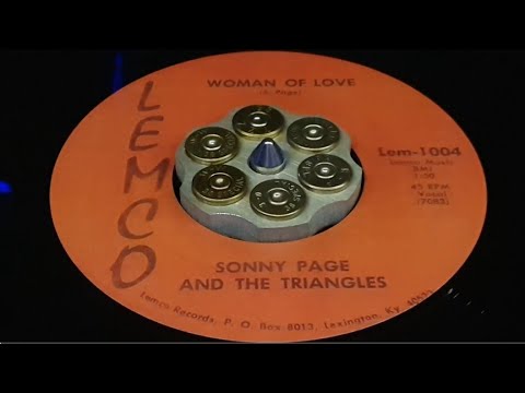 SONNY PAGE AND THE TRIANGLES - WOMAN OF LOVE (1966)