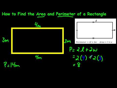 How to Find the Area and Perimeter of a Rectangle