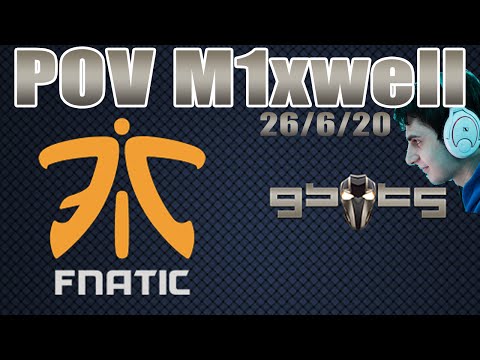 PoV | M1xwell Gbots vs Fnatic en ESL MWC EXPO Barcelona 2016