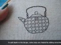 Blackwork embroidery. A step by step guide - YouTube