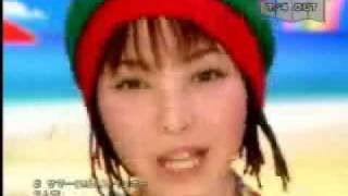 Happy Japanese girl reggae band