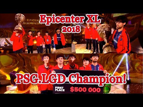 LGD.PSG champion 🏆 Epicenter XL champions Grand Final vs Team Liquid Winning moment #CyberWins