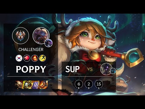 Poppy Support vs Alistar - KR Challenger Patch 11.11