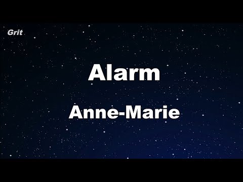 Alarm - Anne-Marie Karaoke 【No Guide Melody】 Instrumental