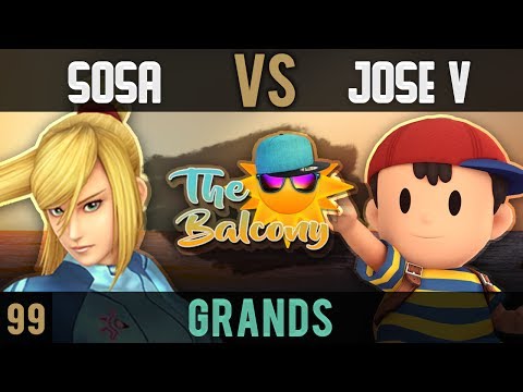 Melee @ the Balcony 99 - Grands ft. R3|Sosa (ZSS) VS Jose V (Ness)