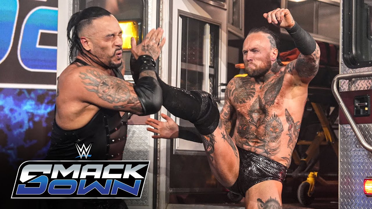 FULL MATCH: Damian Priest vs. Aleister Black | Ambulance Match: SmackDown highlights, Jan. 2, 2026
