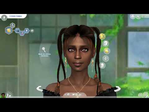 sims4 alpha cc download black girls female Connie Kamau by Bonita100 Cas Video Preview