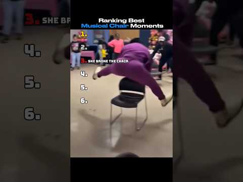 Ranking Best Musical Chair Moments🤣