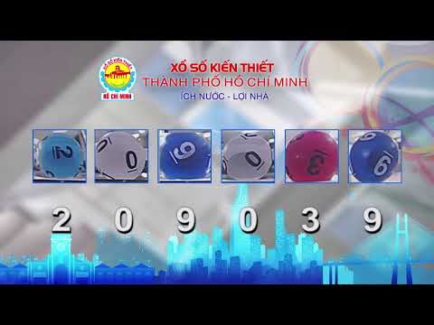Xổ số kiến thiết TP.HCM || HTV1 || 8/8/2026