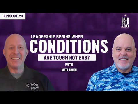 Major General Matt Smith: The Human Side of Leadership & Service | Bald Bold-a-Thon Ep. 23