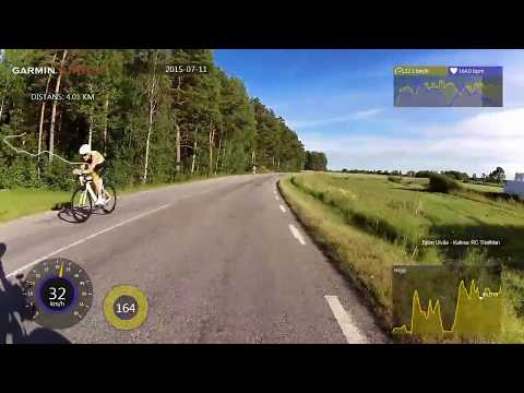 Cykelmoment - Göta Kanal Triathlon 2015 (Olympisk distans)