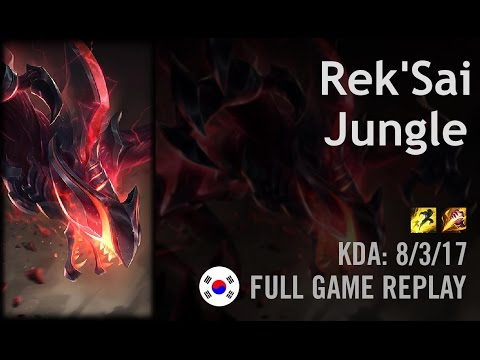 Rek'Sai Jungle vs Kindred - Peanut - KR Challenger Path 6.1