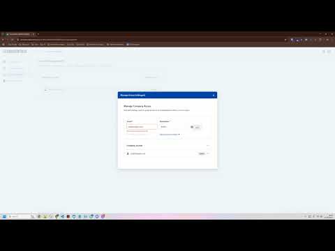 Providing access to Usercentrics