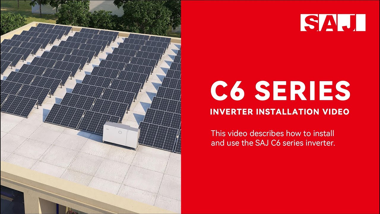SAJ C6 Commercial Installation
