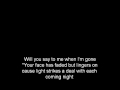 Each coming night (lyrics)-Iron and wine 