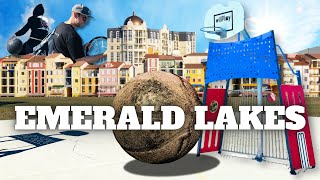 New Basketball Court Surface Instantly Destroys $120 Basketball!