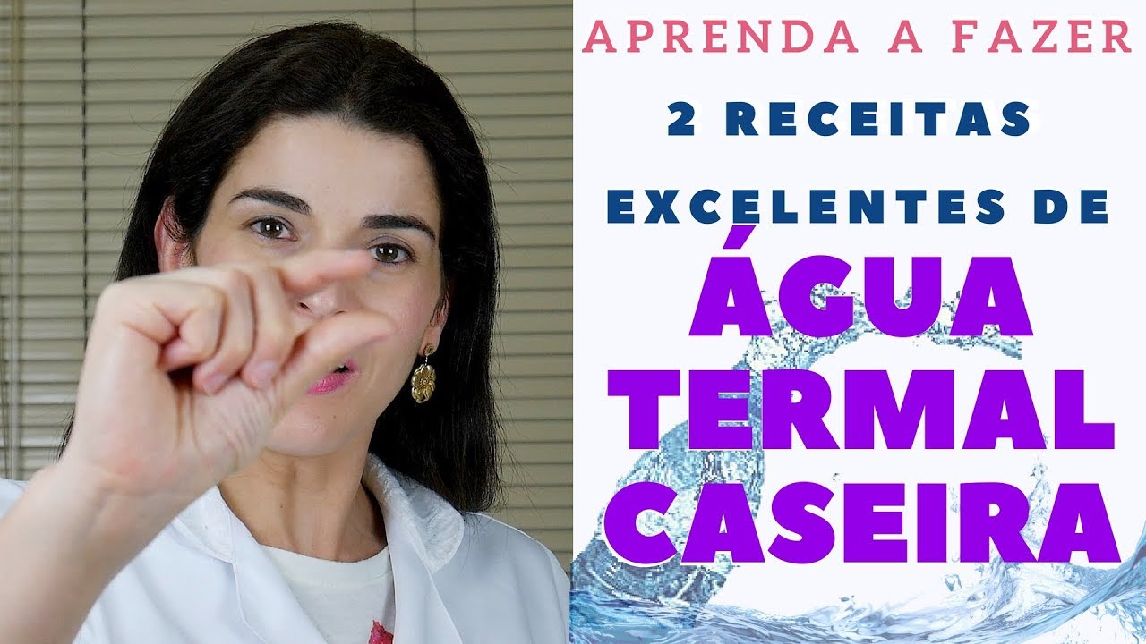 Receitas de ÁGUA TERMAL CASEIRA - Tutorial Passo a Passo - Faça na sua casa