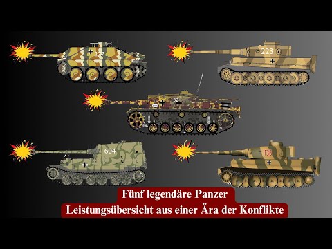 Fünf legendäre Panzer: Leistungsübersicht aus einer Ära der Konflikte