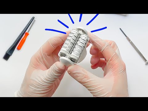 How to CLEAN Panasonic ES EY | Epilator's head disassembly