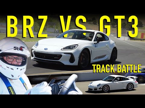Streckenkampf: BRZ tS vs. GT3 Kopf-an-Kopf-Rennen auf dem Sonoma Raceway