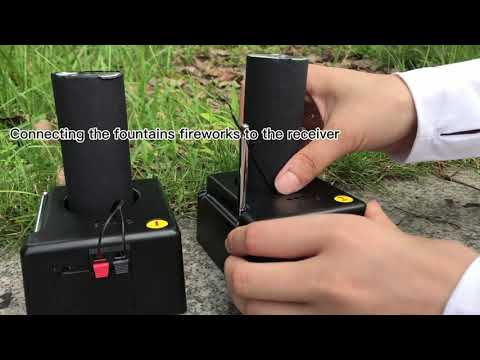 How To Use Fireworks Firing System Cold Pyro Fire Receiver