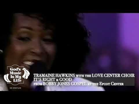 Tramaine Hawkins with Love Center Choir--It's Right and Good at the Epcot Center