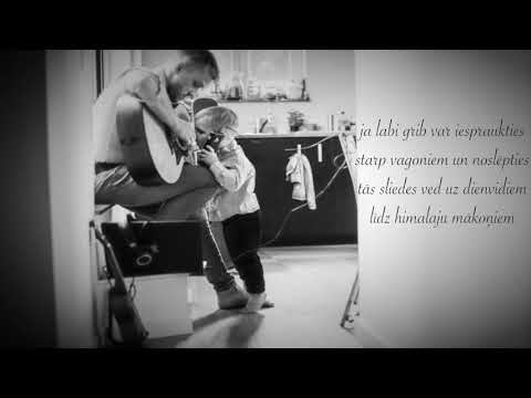 Kārlis Būmeisters - Līdz Himalaju mākoņiem (Teksta video)