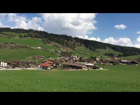 Impressionen Anreise Niederau 8.4.2017