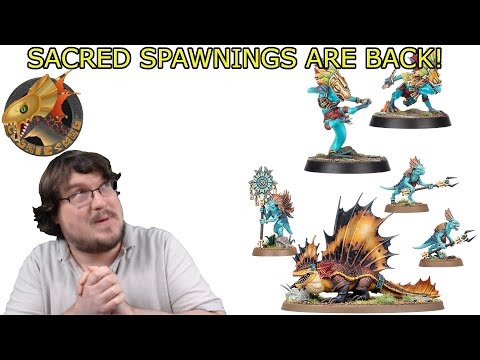 Spawnings of Chotec AND Bloodbowl Skinks?! WHAT A GLORIOUS DAY!