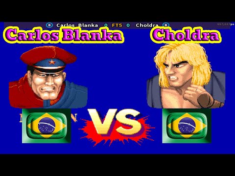 Street Fighter II' - Champion Edition: Carlos_Blanka Vs Choldra - FT5