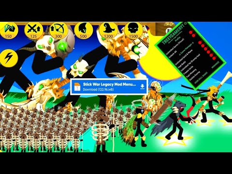 Stick War Legacy MOD MENU VIP! | New Update - UNLIMITED Gold & Gems!🤫